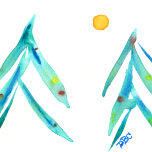 Zen Holiday Notecard 1